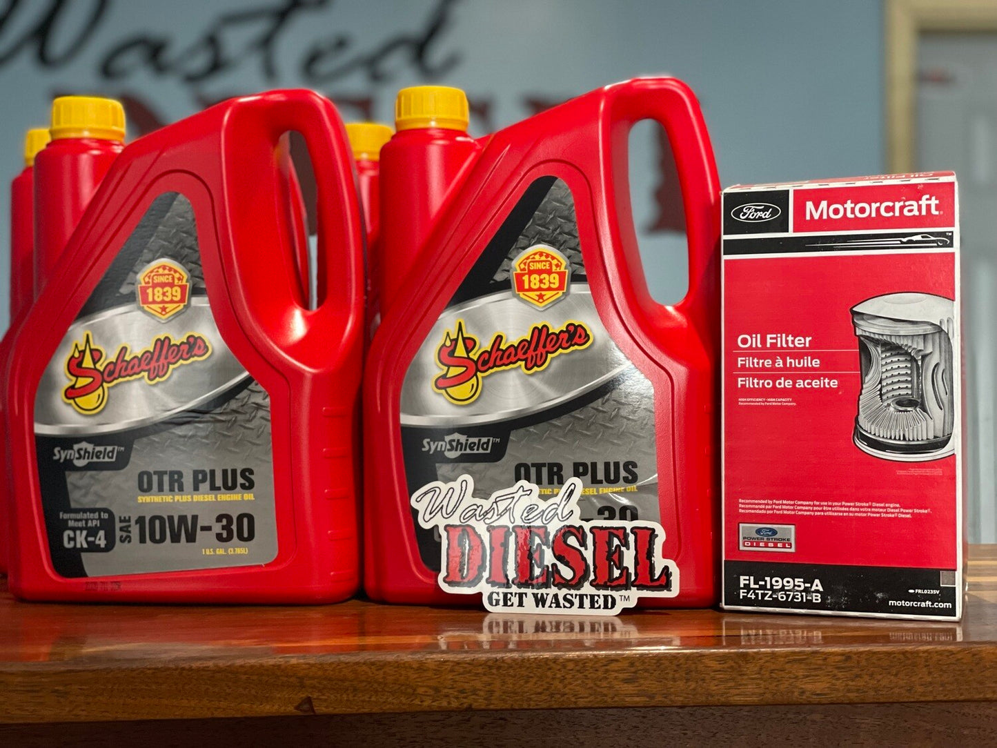 Schaeffer's Maintenance Box 99-03 Ford 7.3 Oil Change