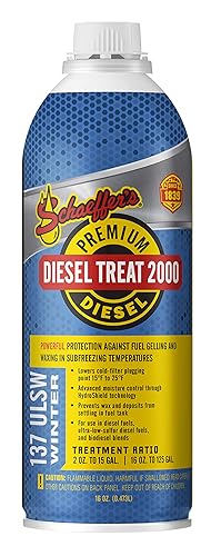 Schaeffer Manufacturing Co. 0137ULSW-042S Diesel Treat 2000 Ultra Low Sulfur Winter Premium, 1-Pint Bottle
