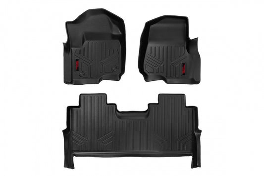 Floor Mats | Front and Rear | Ford F-250/F-350 Super Duty (17-23)