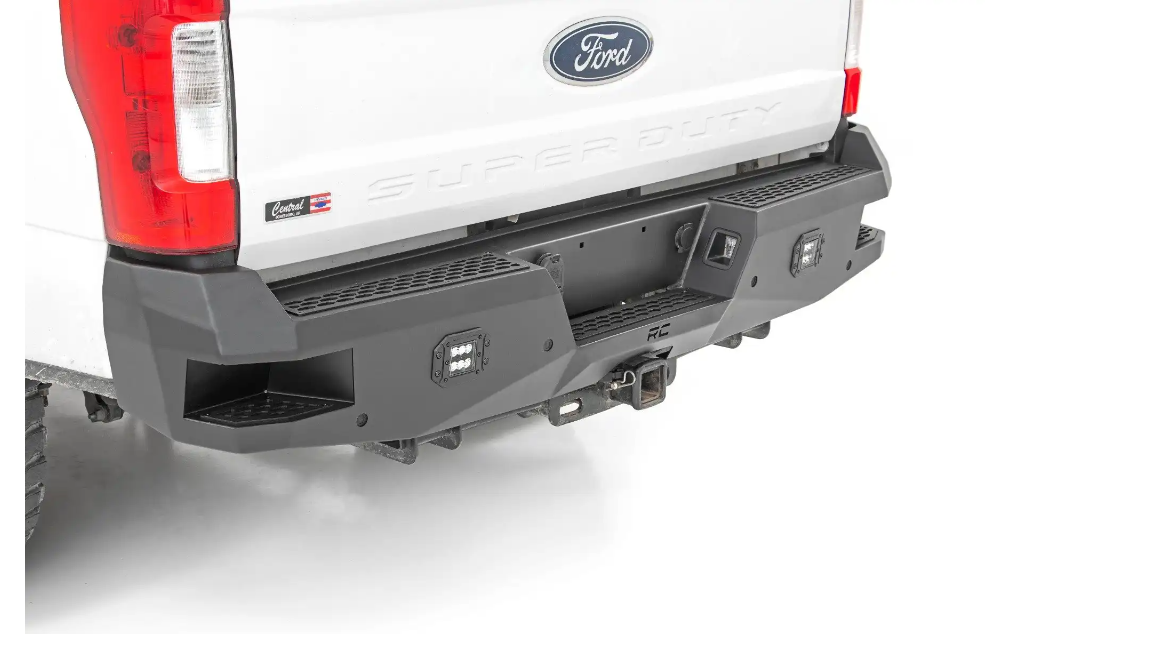 Rear Bumper Ford F-250/F-350 Super Duty 2WD/4WD (2017-2022)